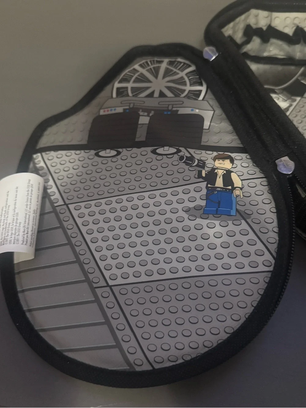 LEGO Star Wars Millennium Falcon Case - Black, Gray, Red
